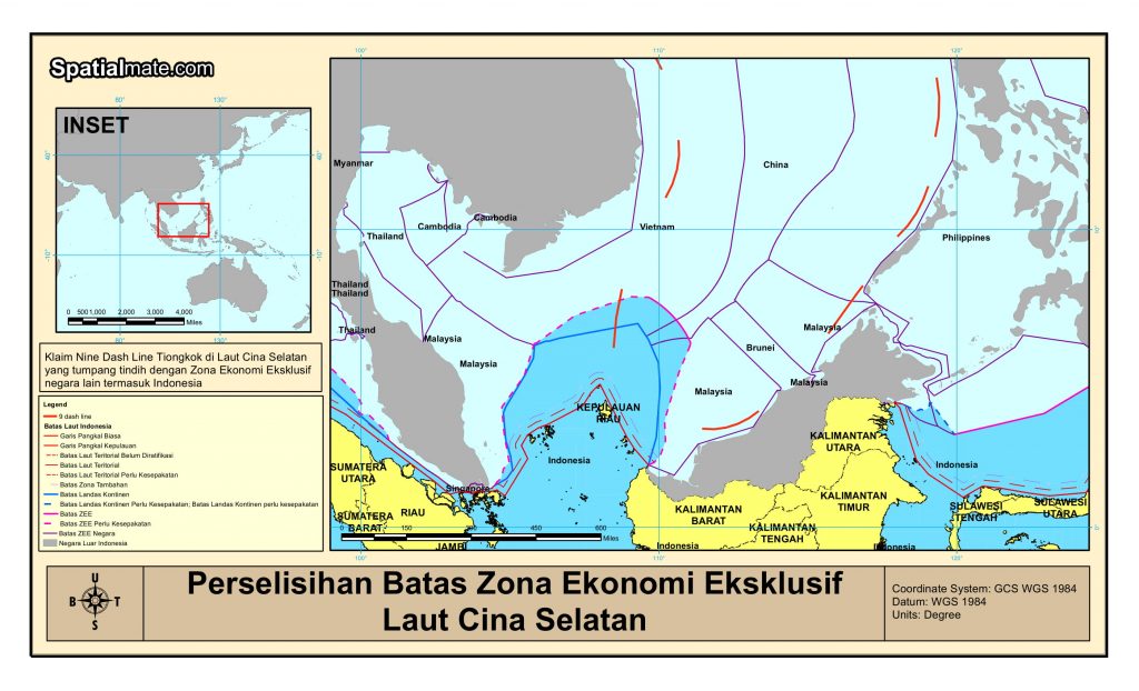 Batas Laut Indonesia Berdasarkan Hukum Unclos – Hukum 101